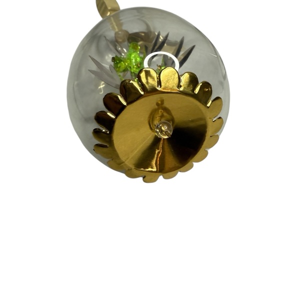 Vintage Ornament Resl Lenz Pear Tree Christmas 60s Germany Glass Retro Foil - Picture 6 of 7